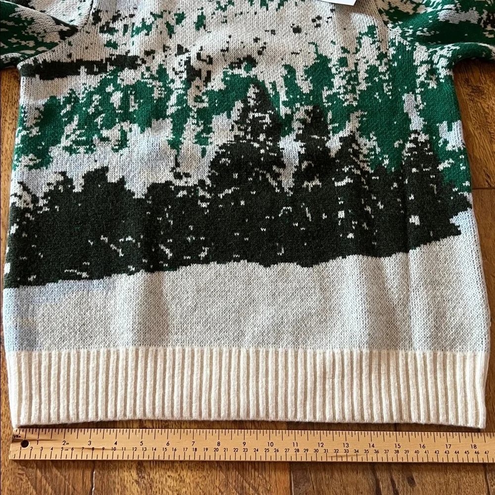 NWT HBC Stripes Medium Sweater - Picture 7 of 12